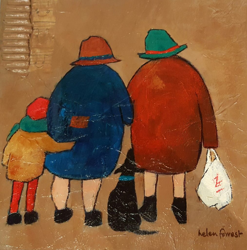 Painting - Helen Forrest - artist