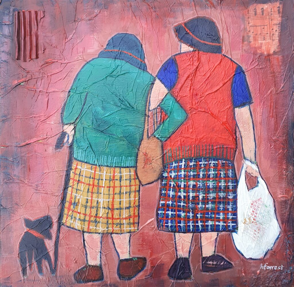 Painting - Helen Forrest - artist