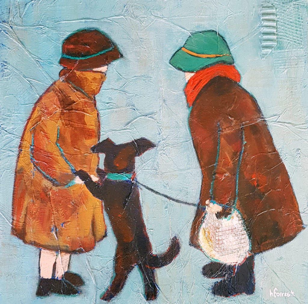 Painting - Helen Forrest - artist