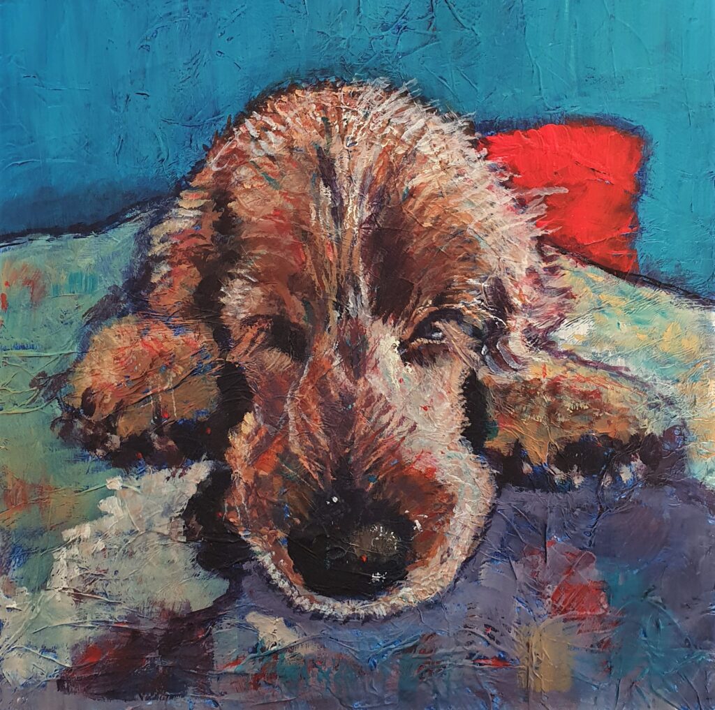 Helen Forrest Painting Commission - artist