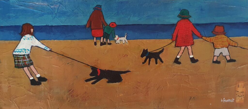 painting - Helen Forrest - artist
