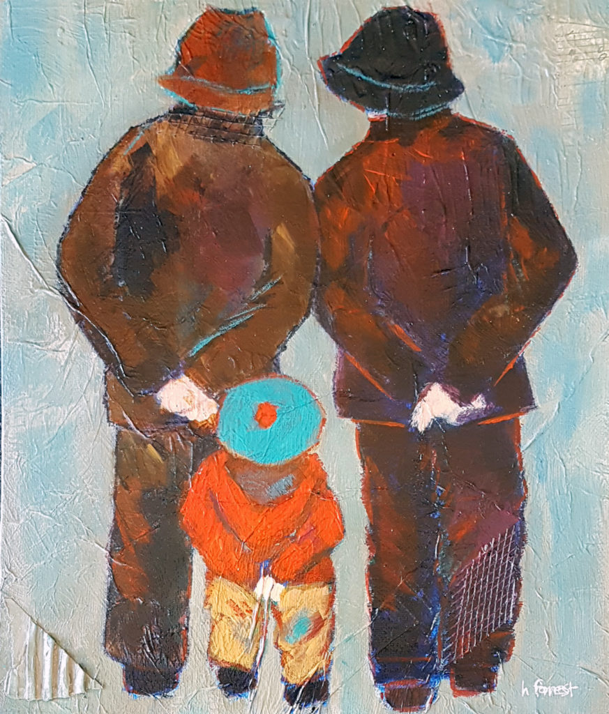 Painting - Helen Forrest - artist