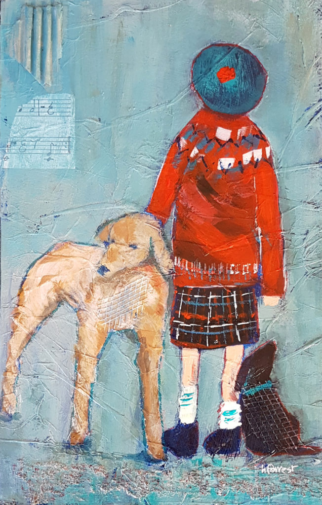 Painting - Helen Forrest - artist