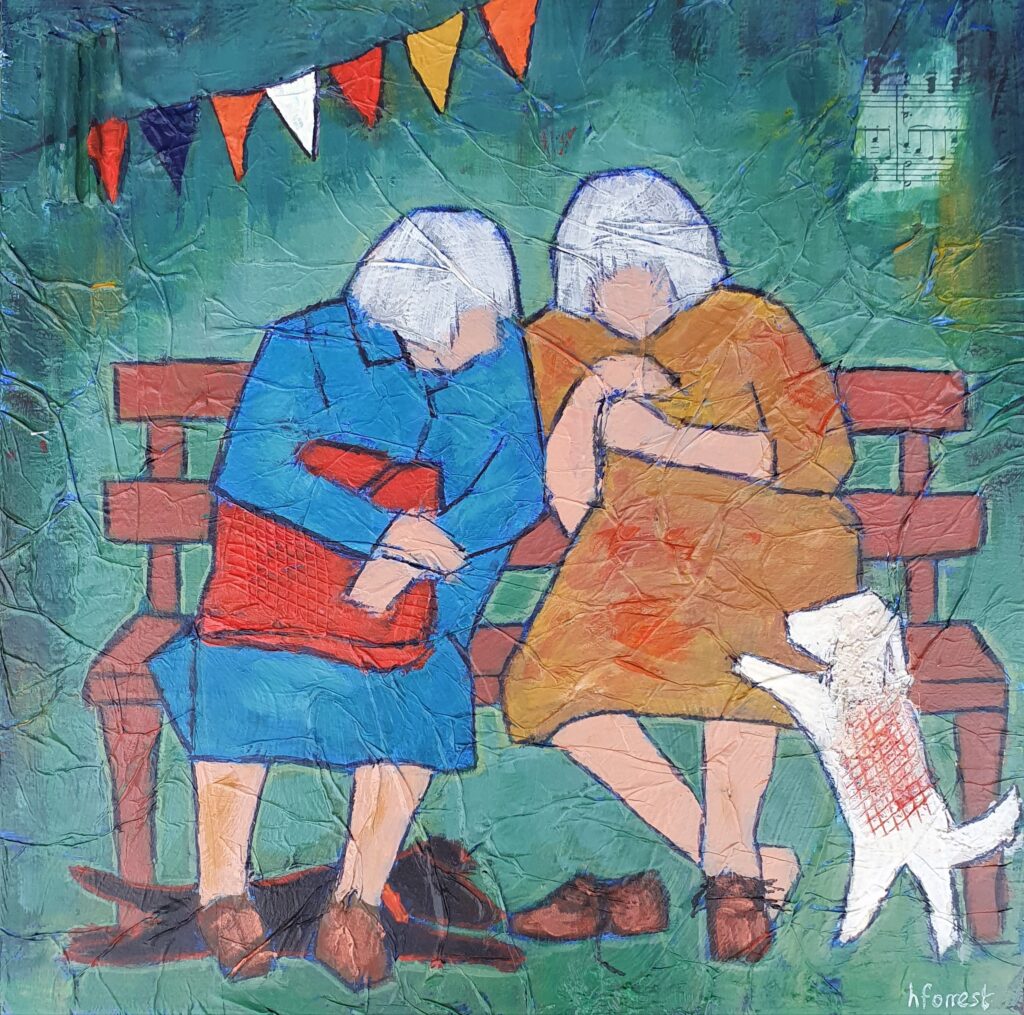 Painting - Helen Forrest - artist