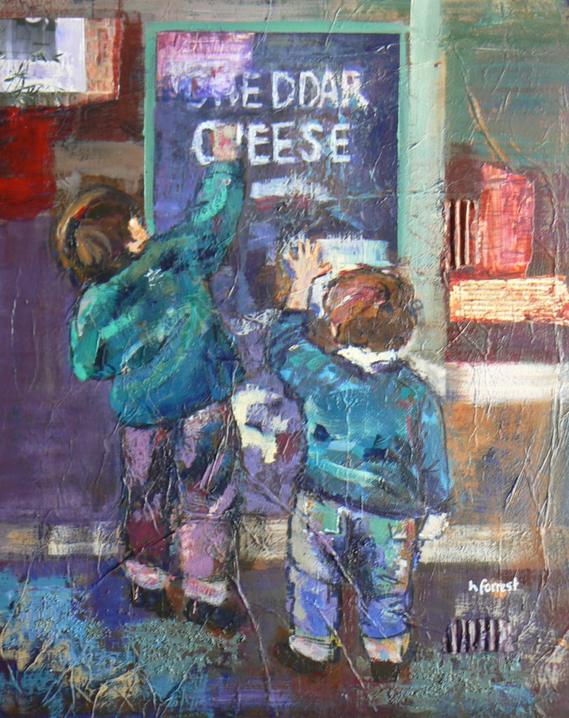 Painting - Helen Forrest - artist