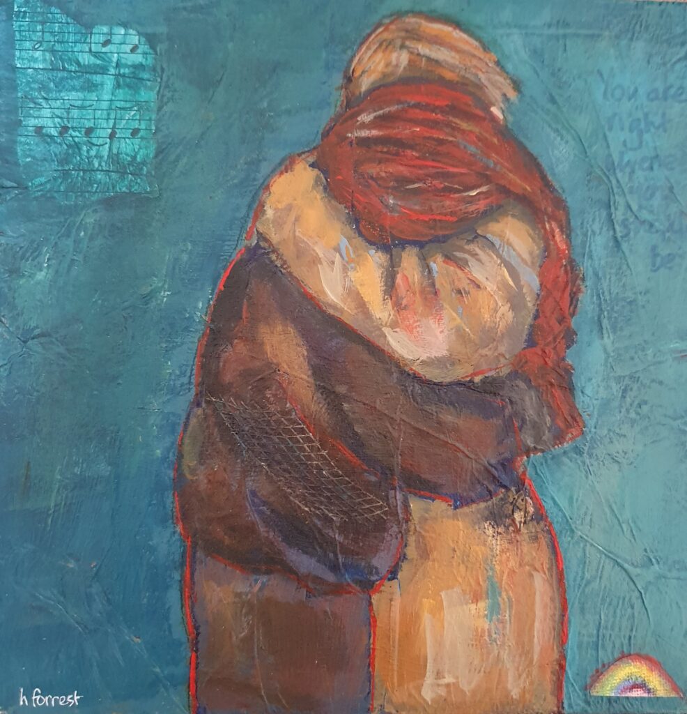 Painting - Helen Forrest - artist