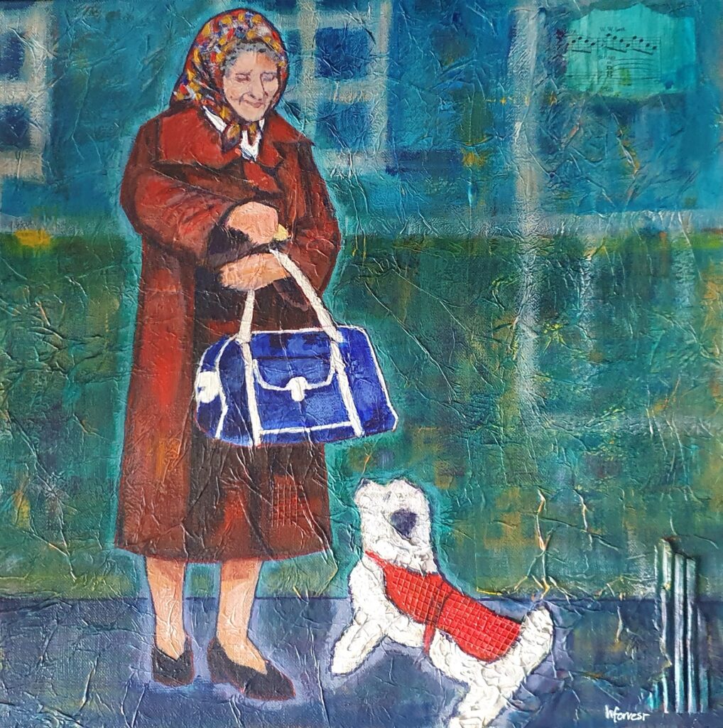 Painting - Helen Forrest - artist - commission