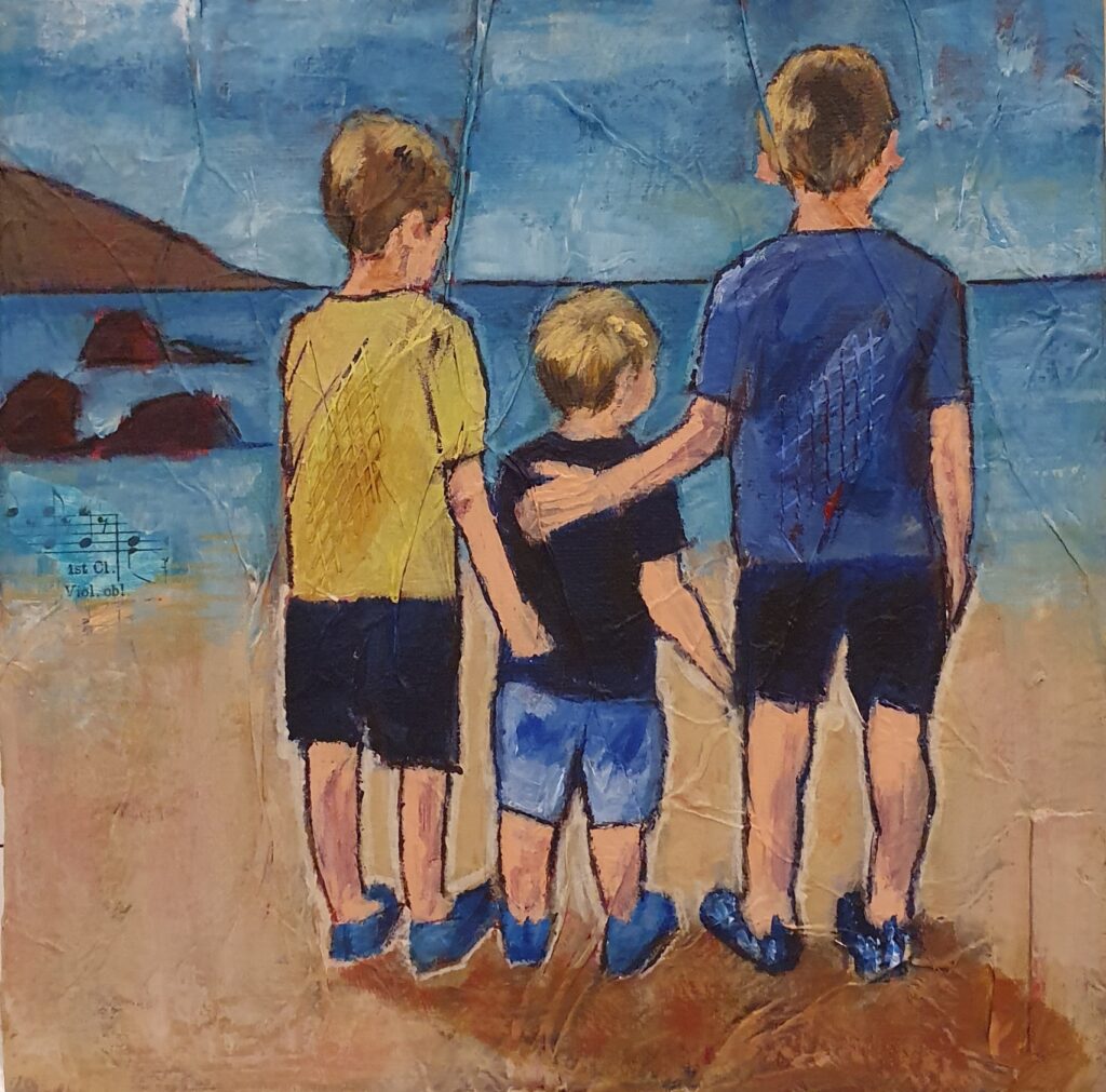 Painting - Helen Forrest - artist - commission