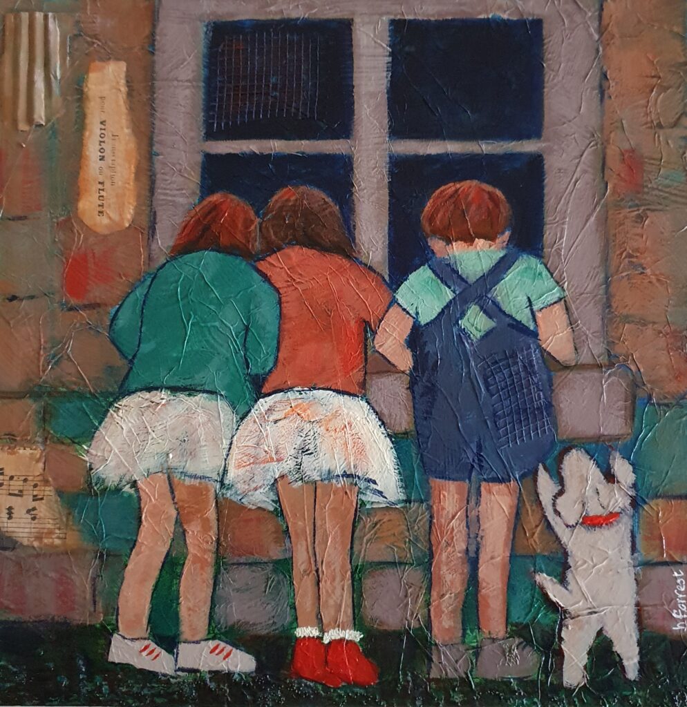 Painting - Helen Forrest - artist